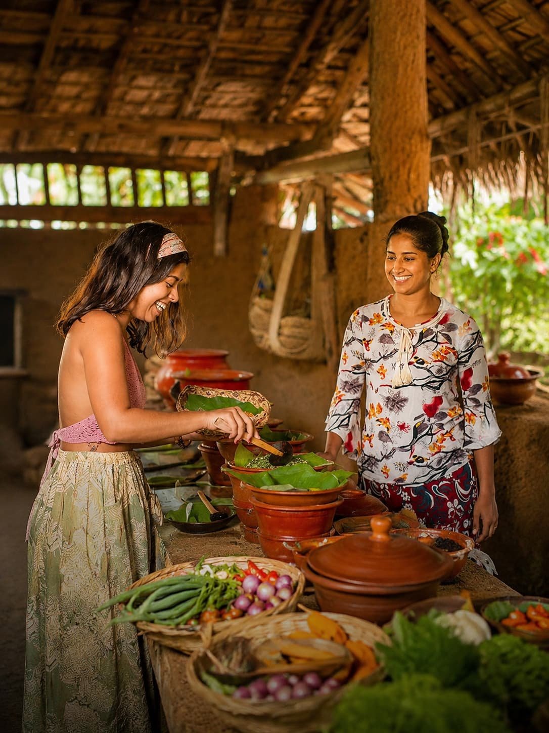 A local artisan at work in Sri Lanka